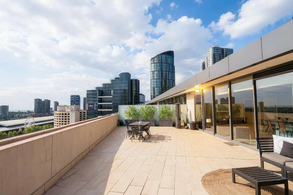 Terrace at Flinders Street Penthouse With Panoramic Views